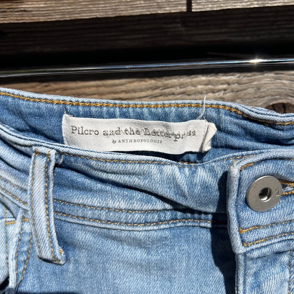 Anthropologie ‘Pilcro and the Letterpress’ ripped jean - Size W31 L26 - Picture 9 of 10
